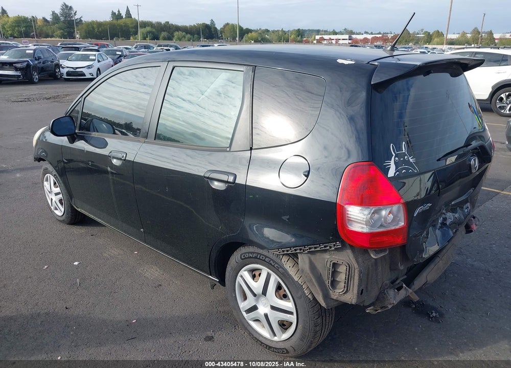 2007 HONDA FIT VIN: JHMGD38437S063800