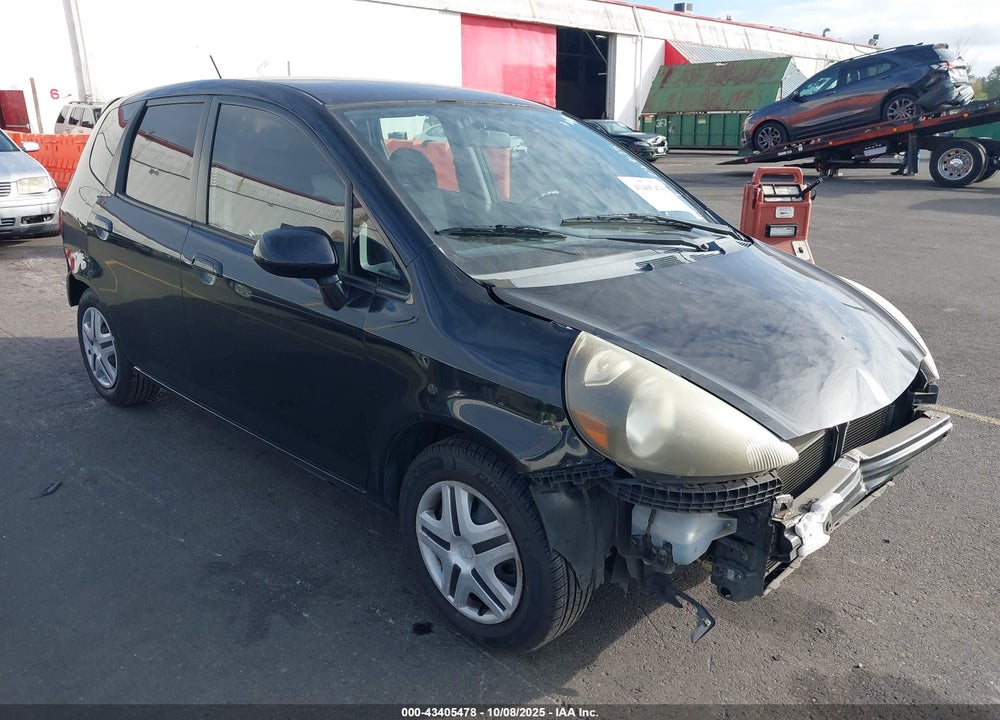2007 HONDA FIT VIN: JHMGD38437S063800