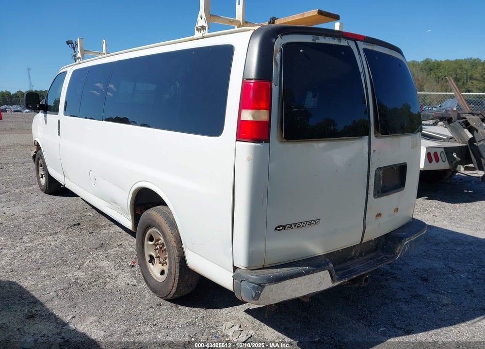2008 CHEVROLET EXPRESS LS VIN: 1GAHG39K781225471