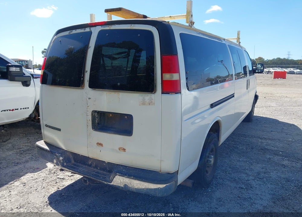 2008 CHEVROLET EXPRESS LS VIN: 1GAHG39K781225471