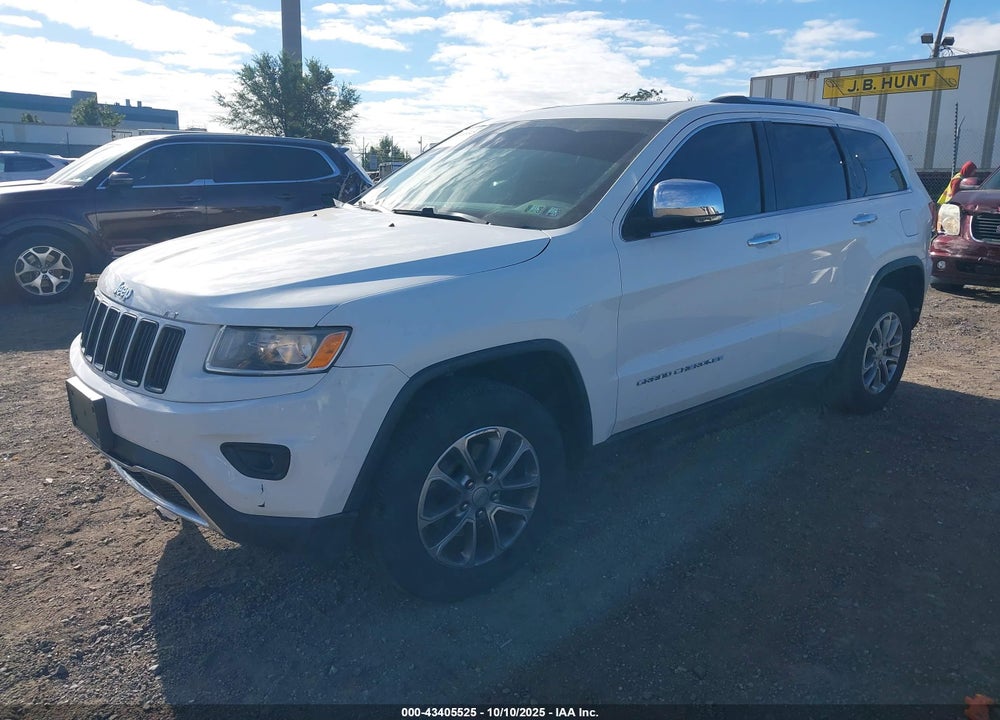 2016 JEEP GRAND CHEROKEE LIMITED VIN: 1C4RJFBG5GC381628
