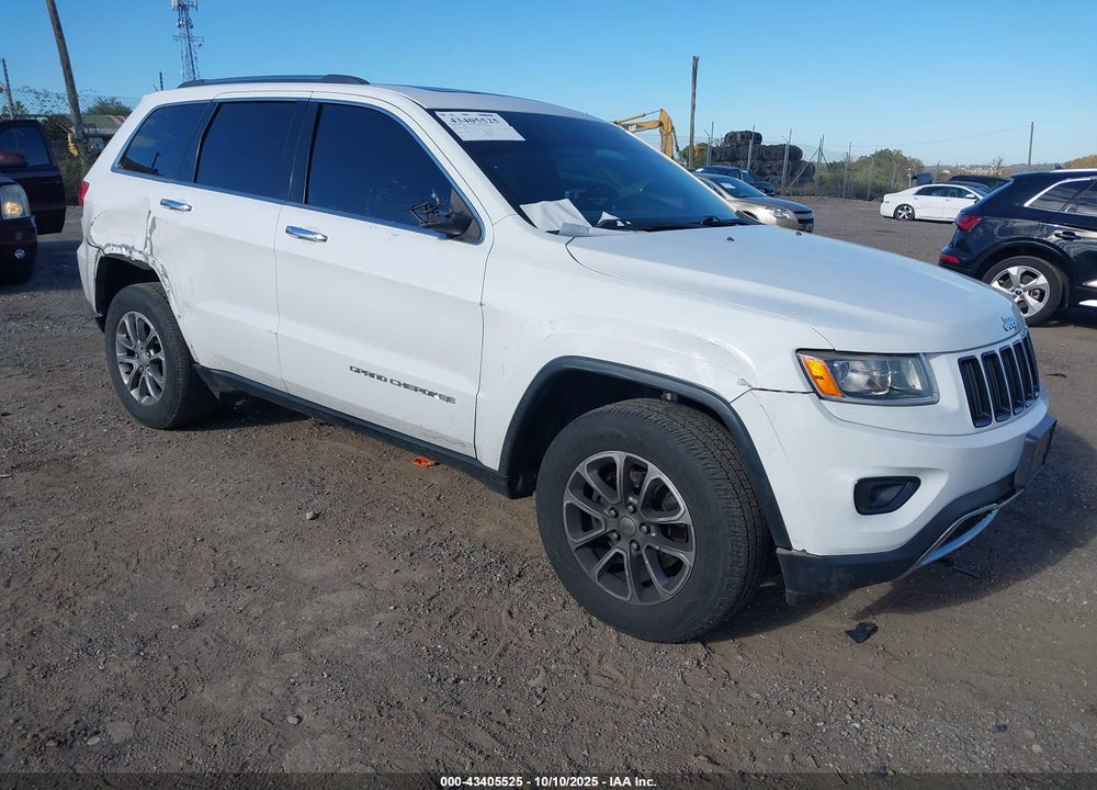 2016 JEEP GRAND CHEROKEE LIMITED VIN: 1C4RJFBG5GC381628