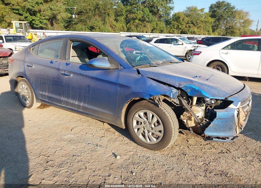 2018 HYUNDAI ELANTRA SE VIN: 5NPD74LF3JH354538