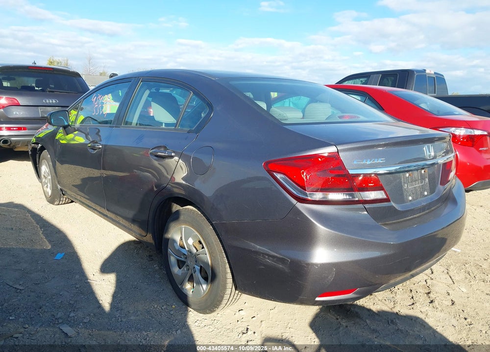2014 HONDA CIVIC VIN: 19XFB2F5XEE007183