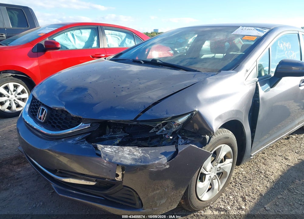 2014 HONDA CIVIC VIN: 19XFB2F5XEE007183