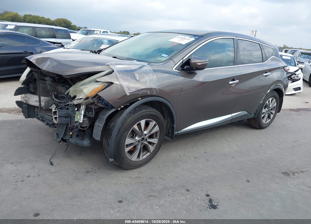 2015 NISSAN MURANO S VIN: 5N1AZ2MG5FN251410