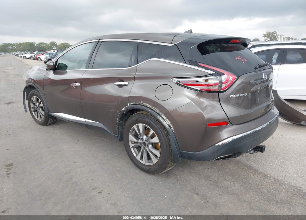 2015 NISSAN MURANO S VIN: 5N1AZ2MG5FN251410