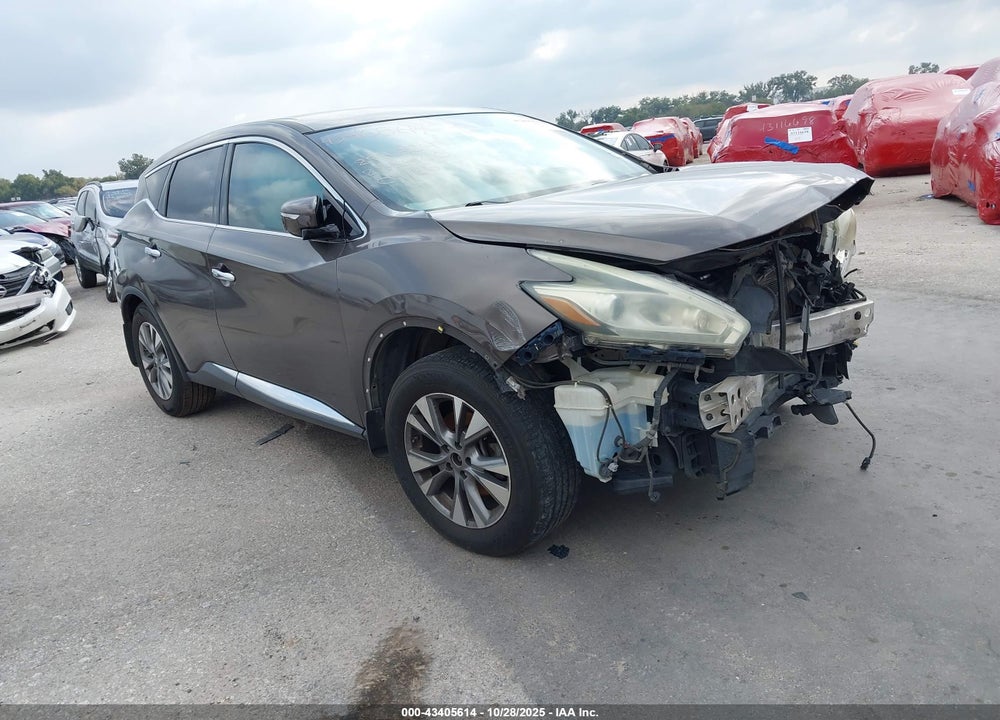 2015 NISSAN MURANO S VIN: 5N1AZ2MG5FN251410