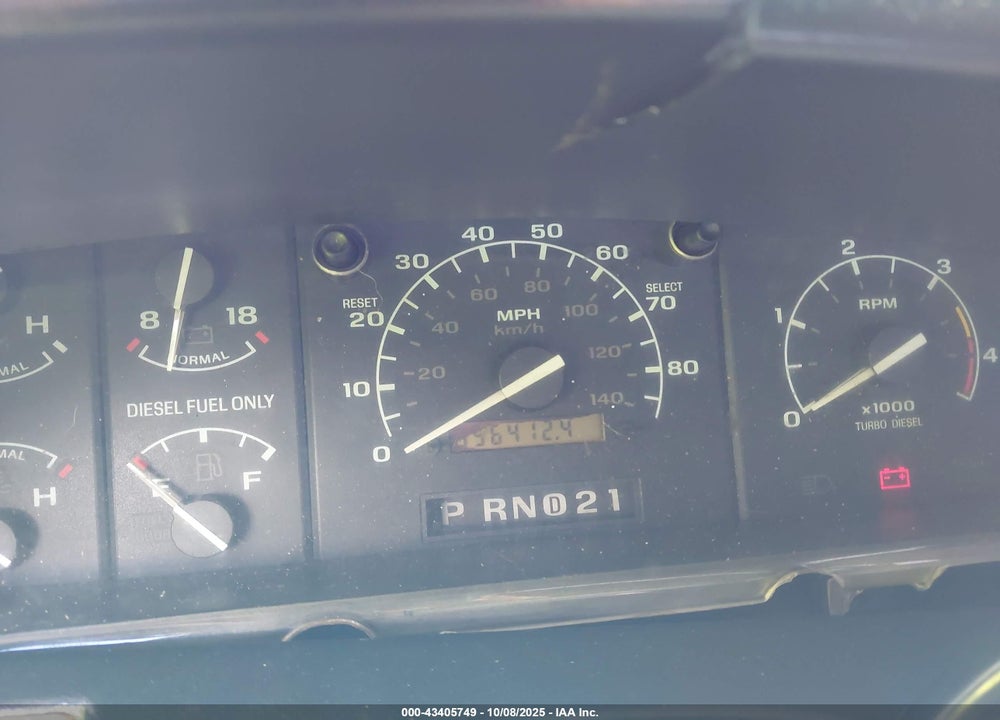 1996 FORD F250 VIN: 1FTHX25F4TEA94138
