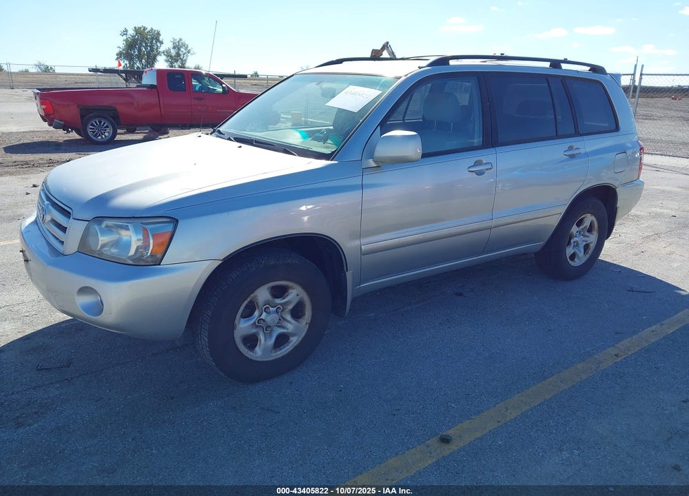 2007 TOYOTA HIGHLANDER VIN: JTEGD21A470161219