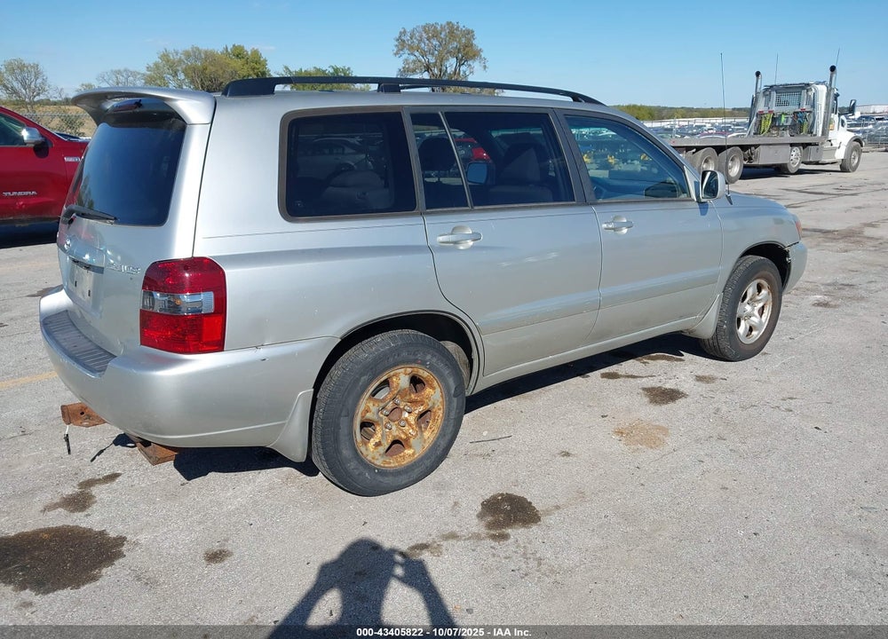 2007 TOYOTA HIGHLANDER VIN: JTEGD21A470161219