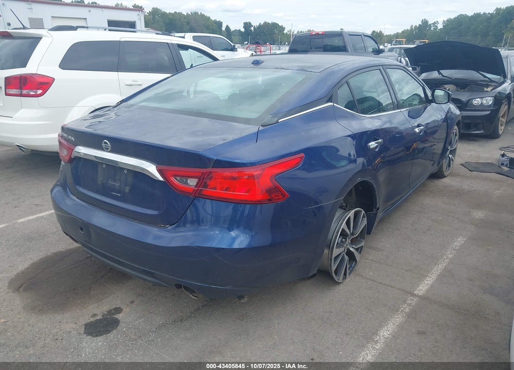2016 NISSAN MAXIMA VIN: 1N4AA6AP0GC386952
