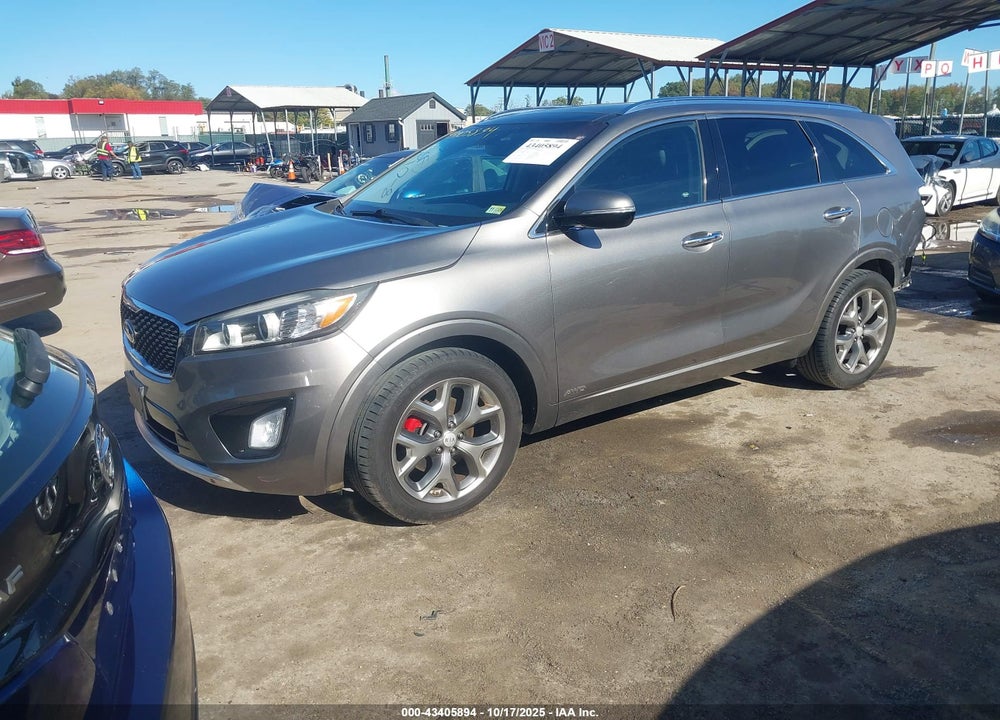 2016 KIA SORENTO 3.3L SX VIN: 5XYPKDA54GG071622