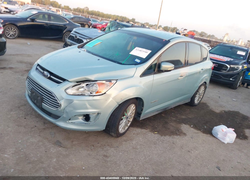 2013 FORD C-MAX HYBRID SE VIN: 1FADP5AU3DL531800
