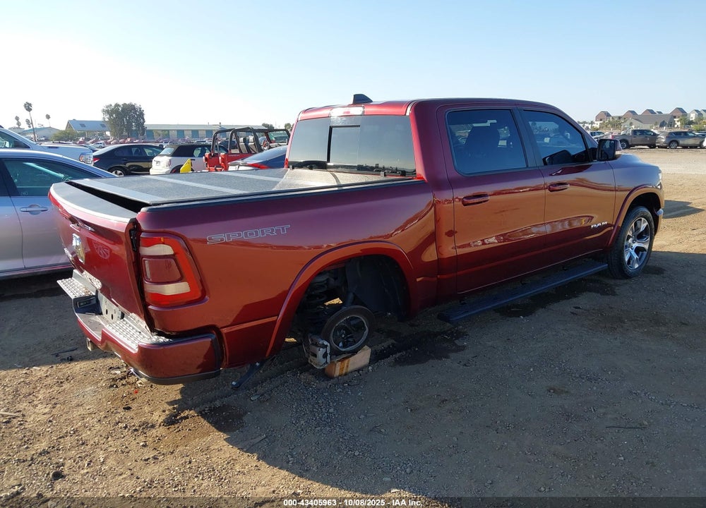 2021 RAM 1500 LAIE  4X2 5'7 BOX VIN: 1C6RREJT3MN544365