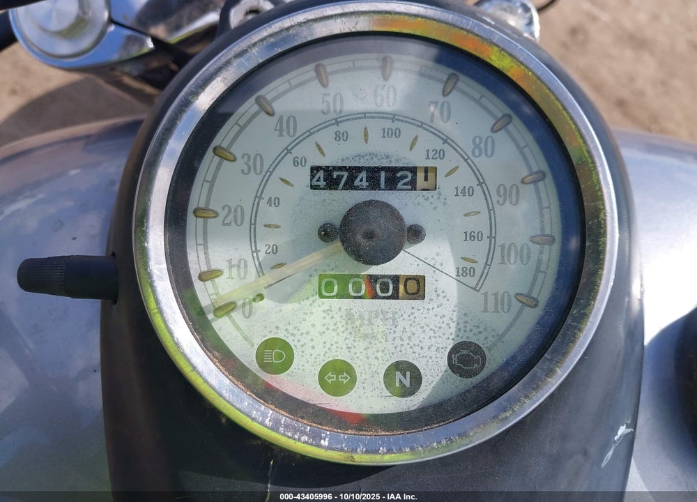 2009 YAMAHA XVS650 A/AT VIN: JYAVM01E99A126980