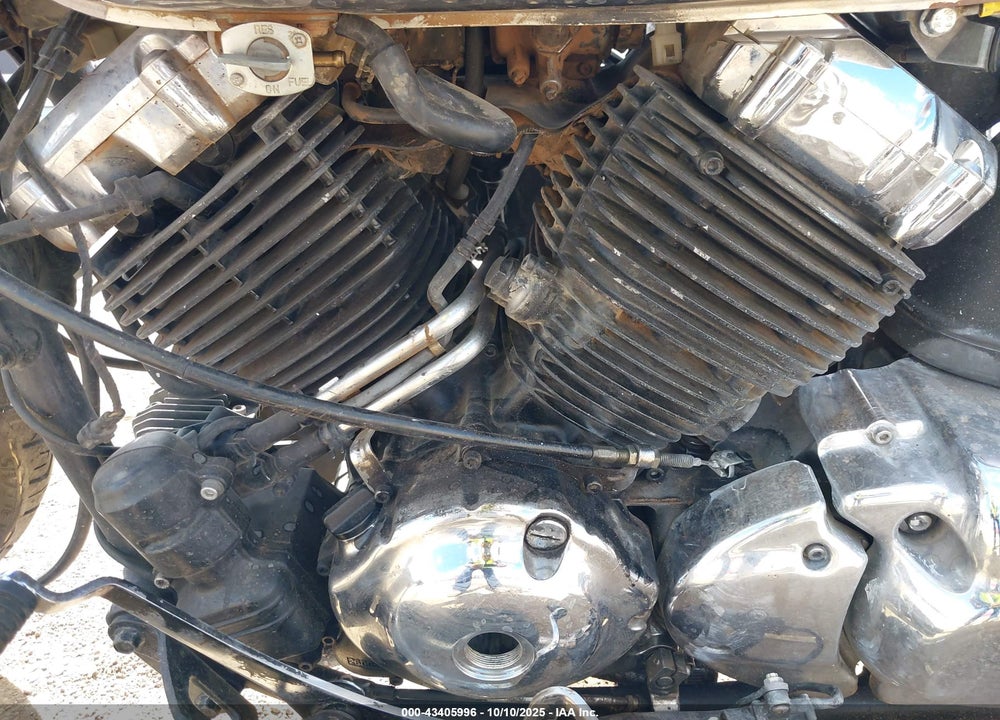 2009 YAMAHA XVS650 A/AT VIN: JYAVM01E99A126980