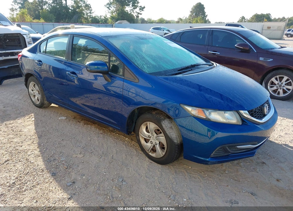 2014 HONDA CIVIC LX VIN: 19XFB2F58EE042434