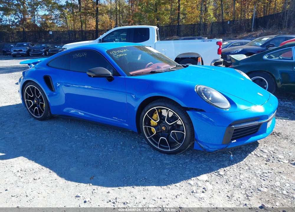 2021 PORSCHE 911 TURBO S VIN: WP0AD2A92MS258774