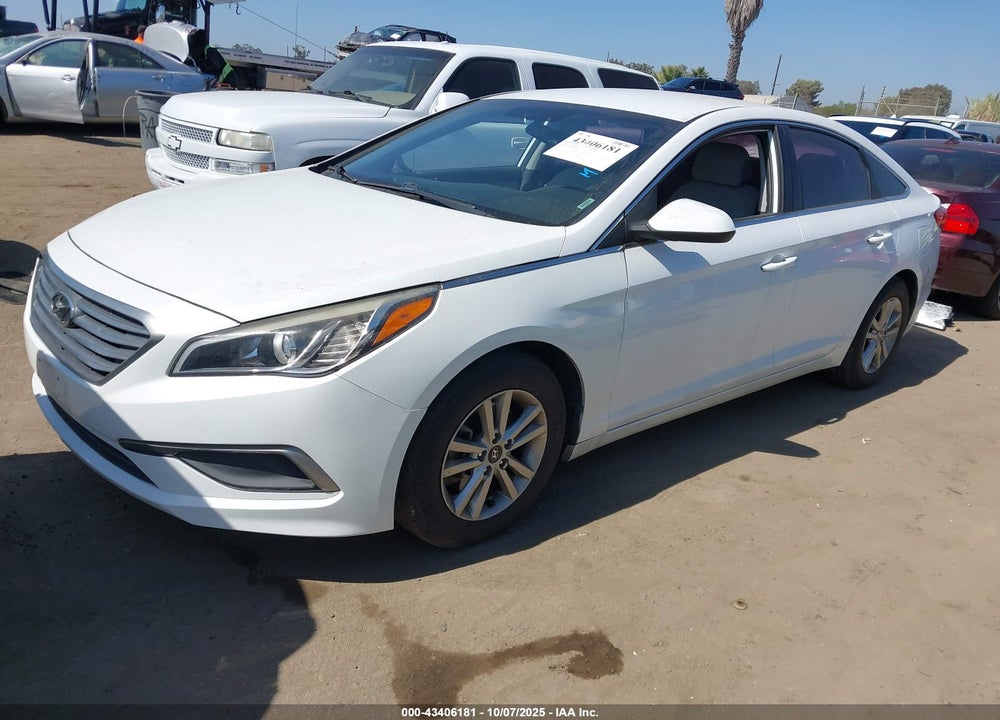 2017 HYUNDAI SONATA VIN: 5NPE24AF9HH441456