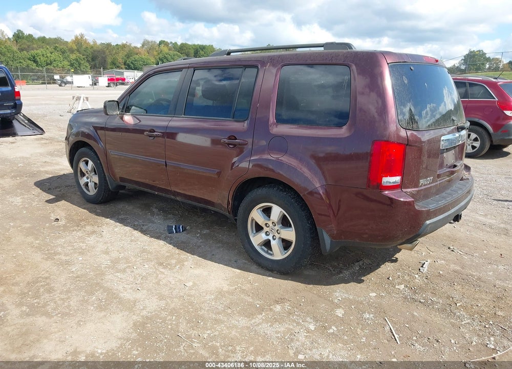 2011 HONDA PILOT VIN: 5FNYF3H67BB036025