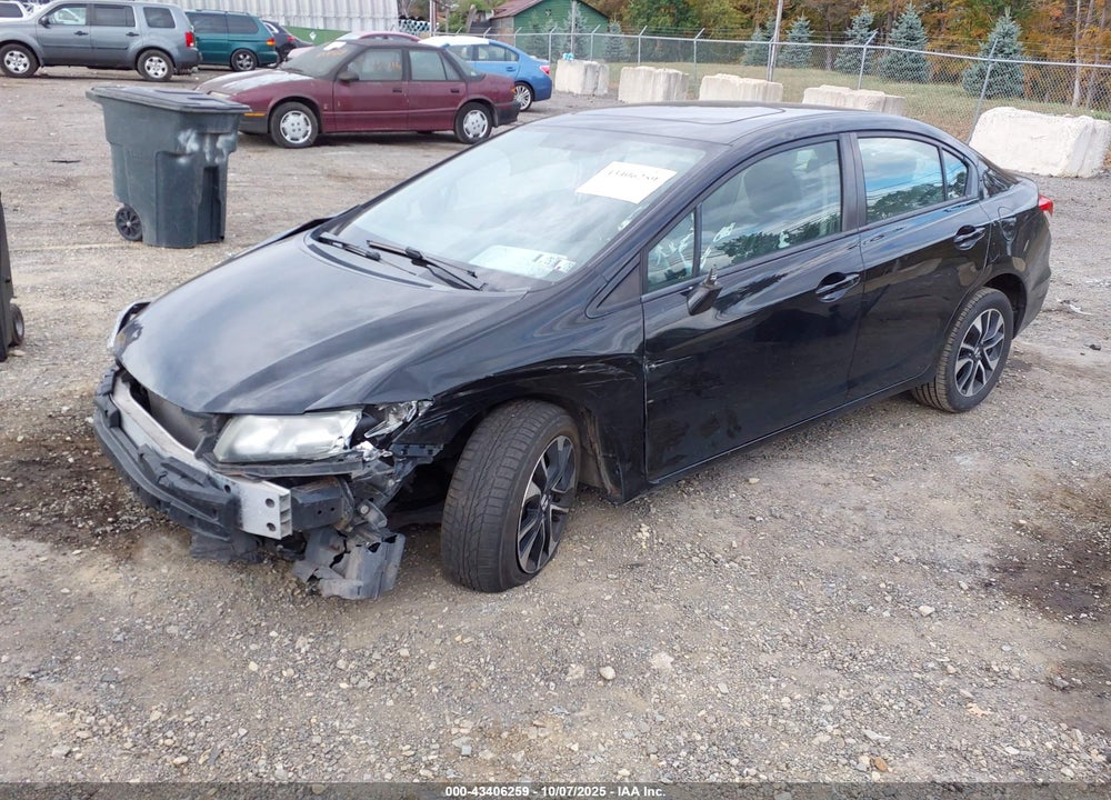 2015 HONDA CIVIC VIN: 19XFB2F80FE220512