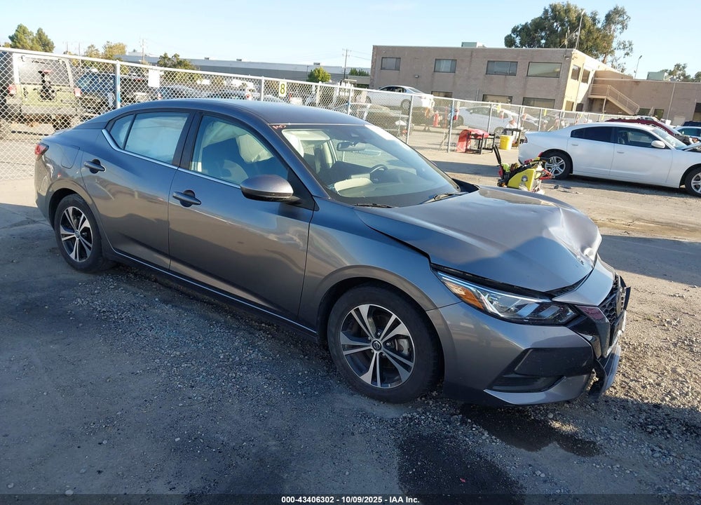 2022 NISSAN SENTRA SV XTRONIC CVT VIN: 3N1AB8CV5NY321102