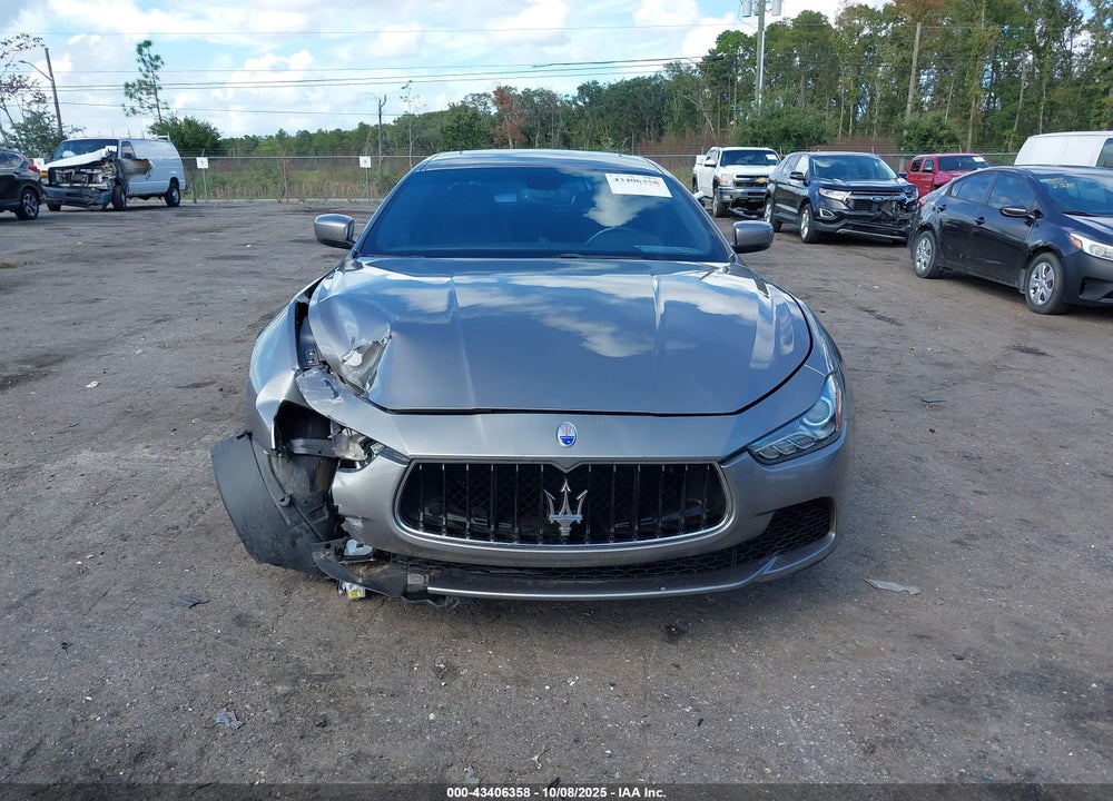2015 MASERATI GHIBLI VIN: ZAM57XSA2F1162114