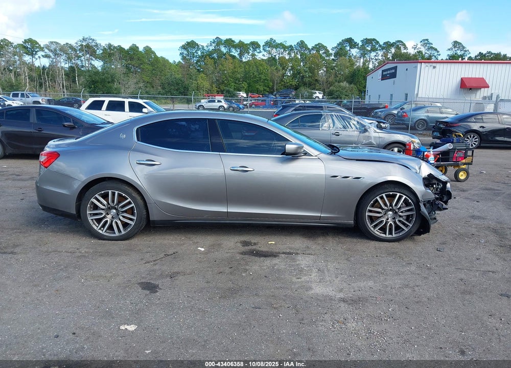 2015 MASERATI GHIBLI VIN: ZAM57XSA2F1162114