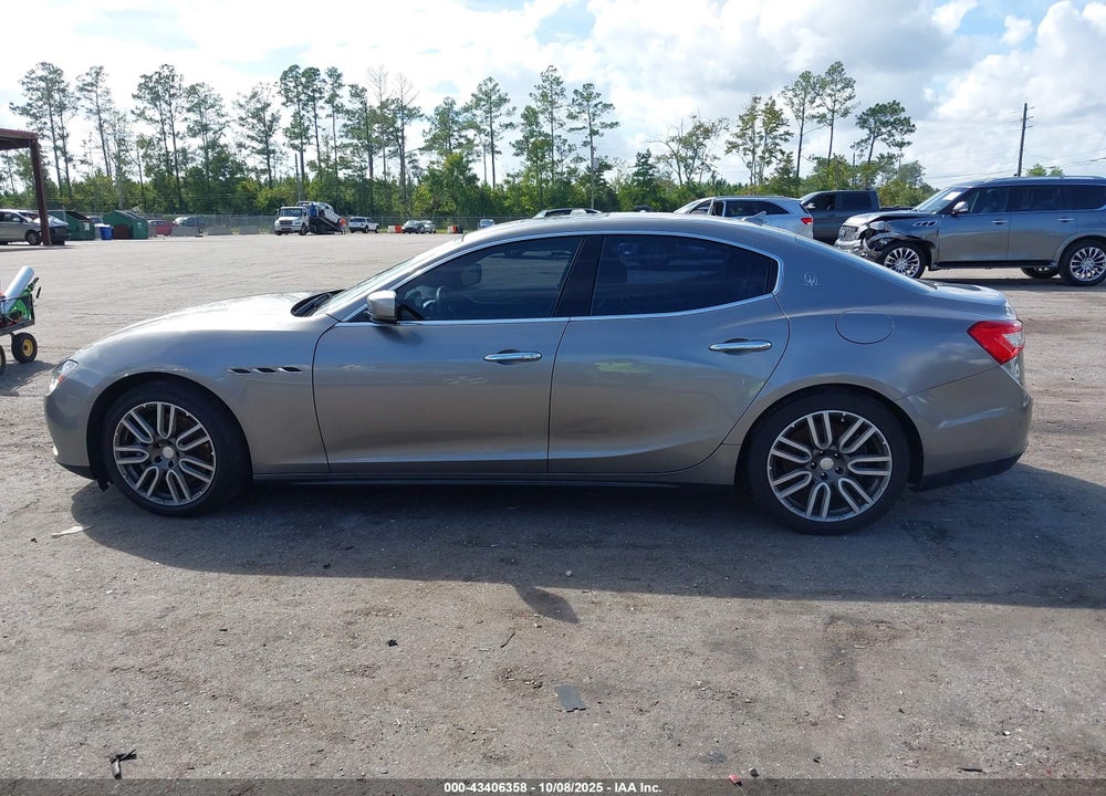 2015 MASERATI GHIBLI VIN: ZAM57XSA2F1162114