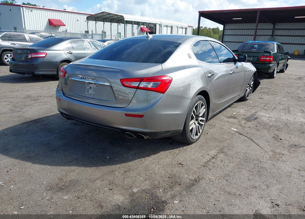 2015 MASERATI GHIBLI VIN: ZAM57XSA2F1162114
