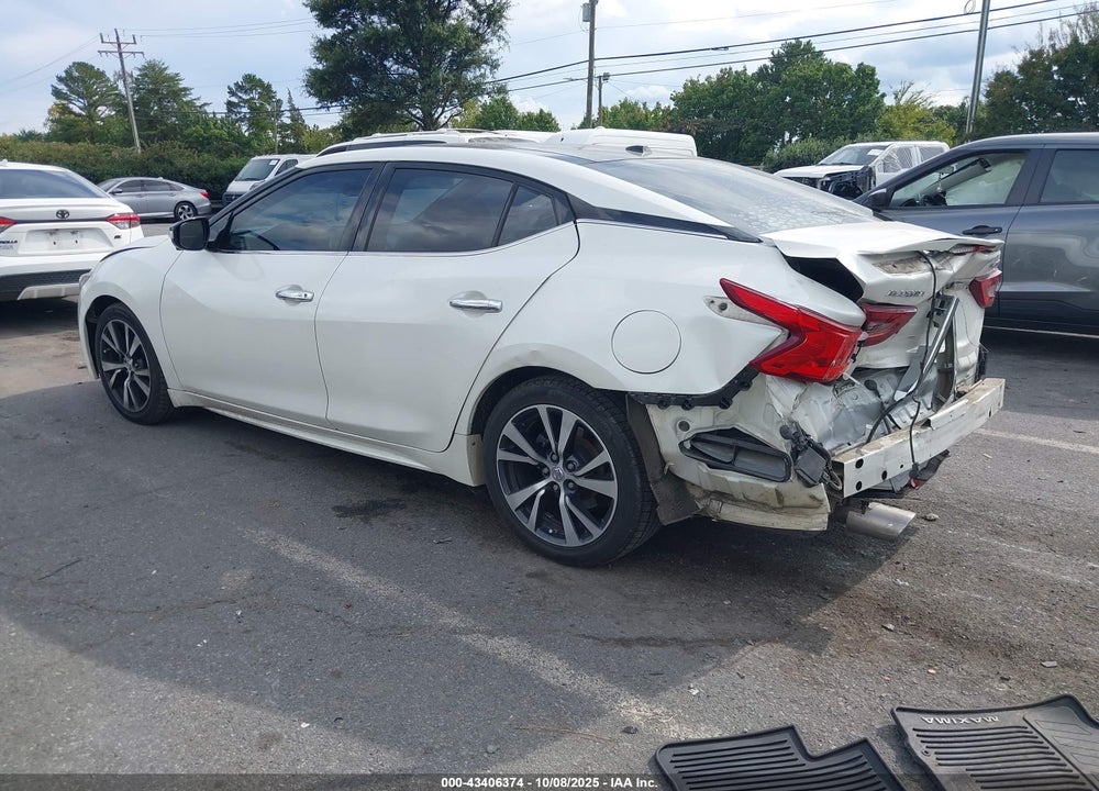 2016 NISSAN MAXIMA VIN: 1N4AA6AP4GC440544