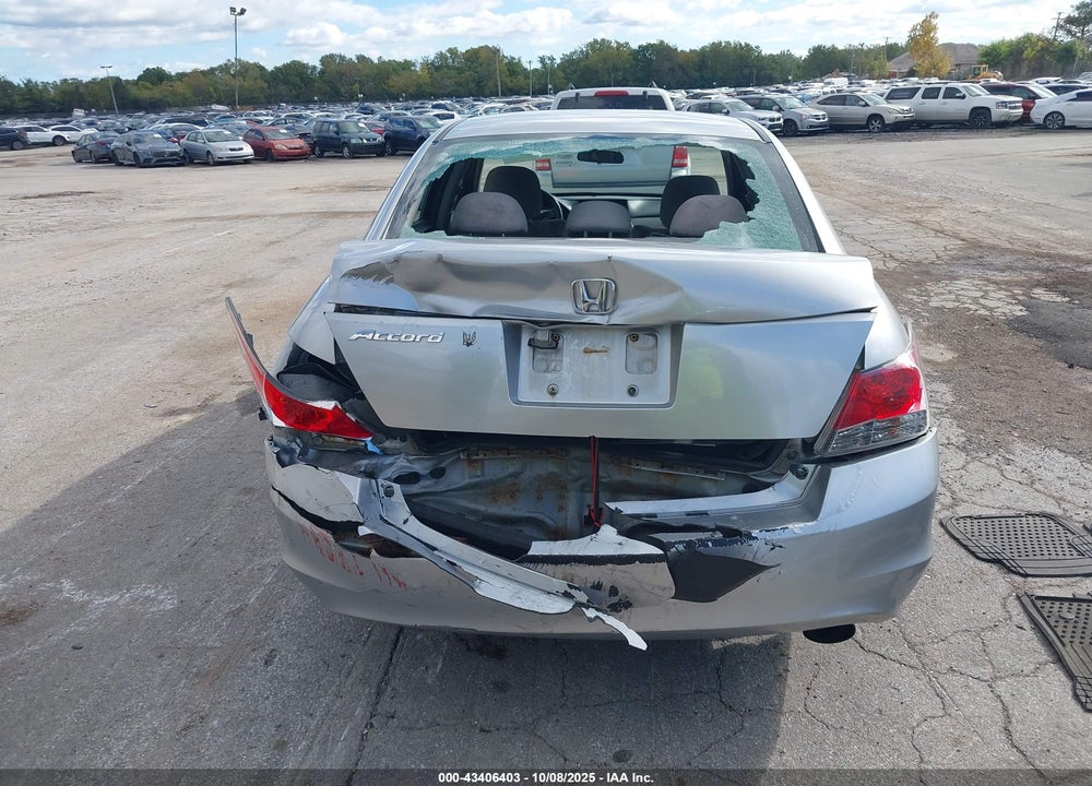 2010 HONDA ACCORD 2.4 LX-P VIN: 1HGCP2F4XAA058693