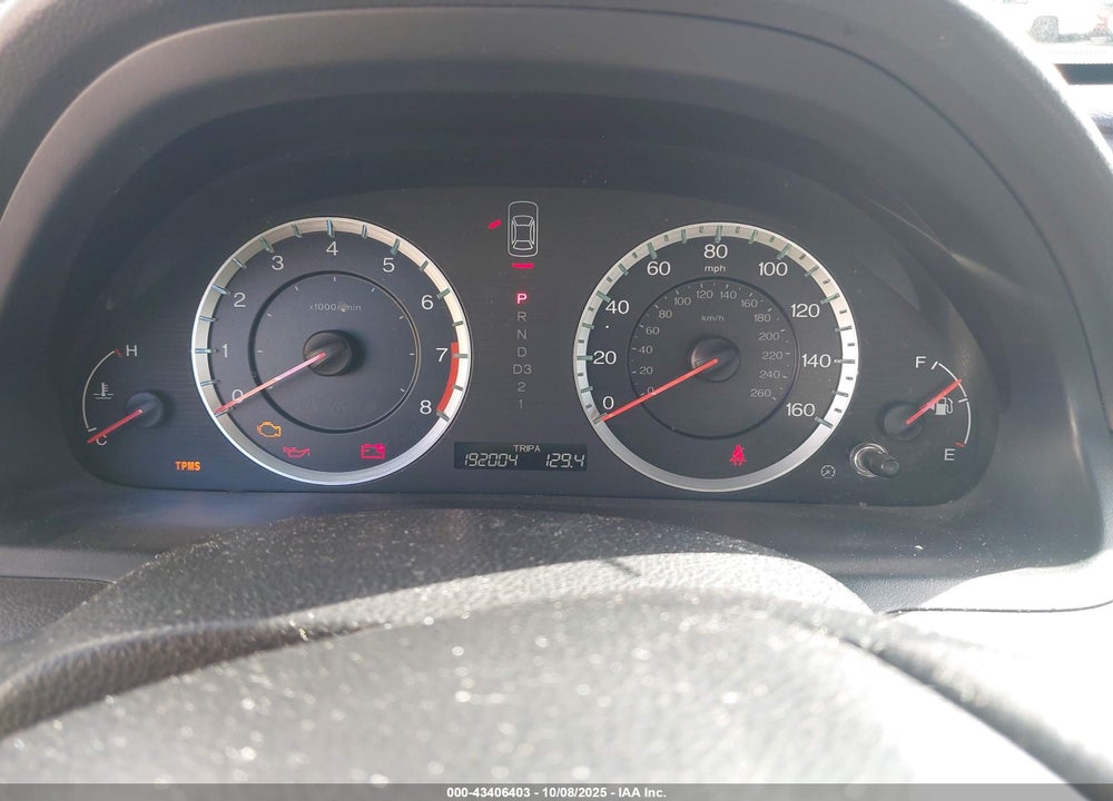 2010 HONDA ACCORD 2.4 LX-P VIN: 1HGCP2F4XAA058693