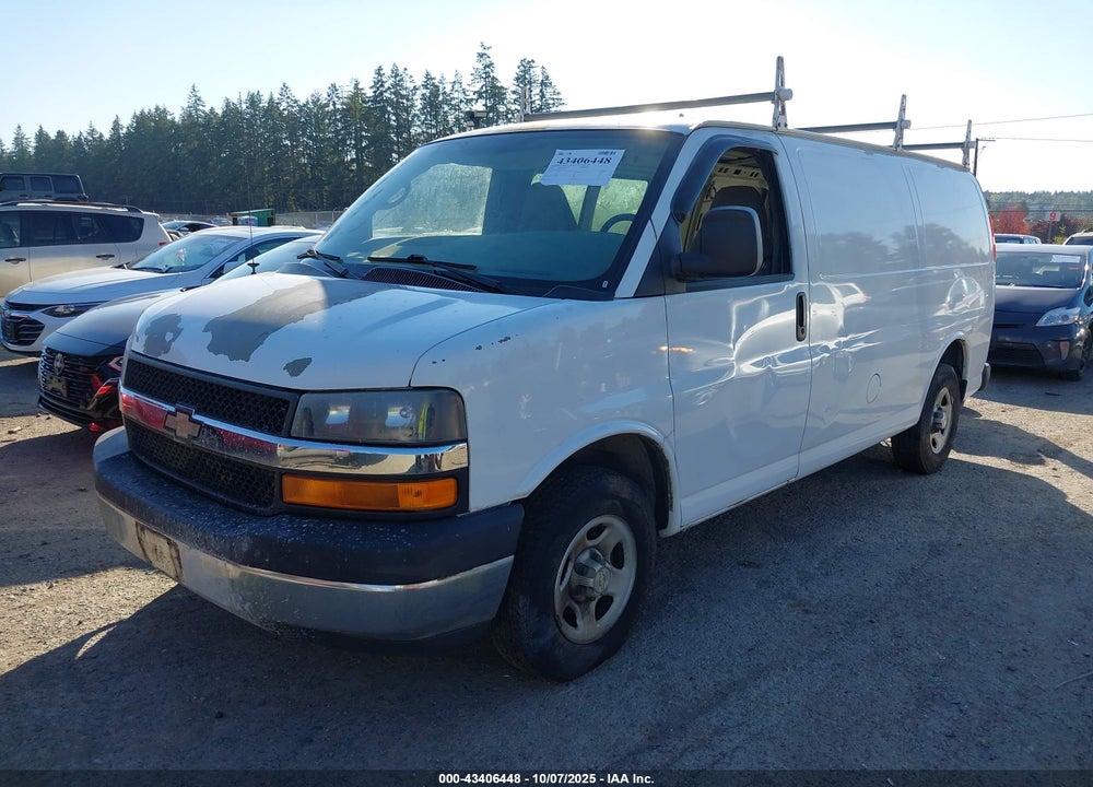 2007 CHEVROLET EXPRESS WORK VAN VIN: 1GCFG15X171119021