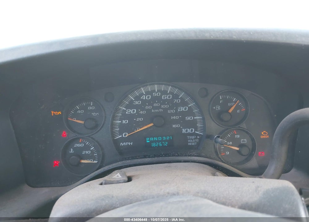 2007 CHEVROLET EXPRESS WORK VAN VIN: 1GCFG15X171119021