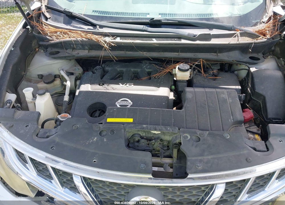 2011 NISSAN MURANO S VIN: JN8AZ1MU7BW058687