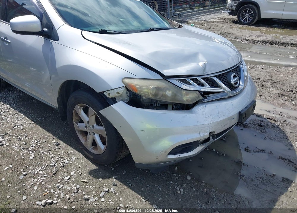 2011 NISSAN MURANO S VIN: JN8AZ1MU7BW058687
