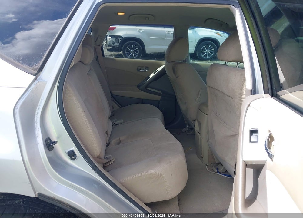 2011 NISSAN MURANO S VIN: JN8AZ1MU7BW058687