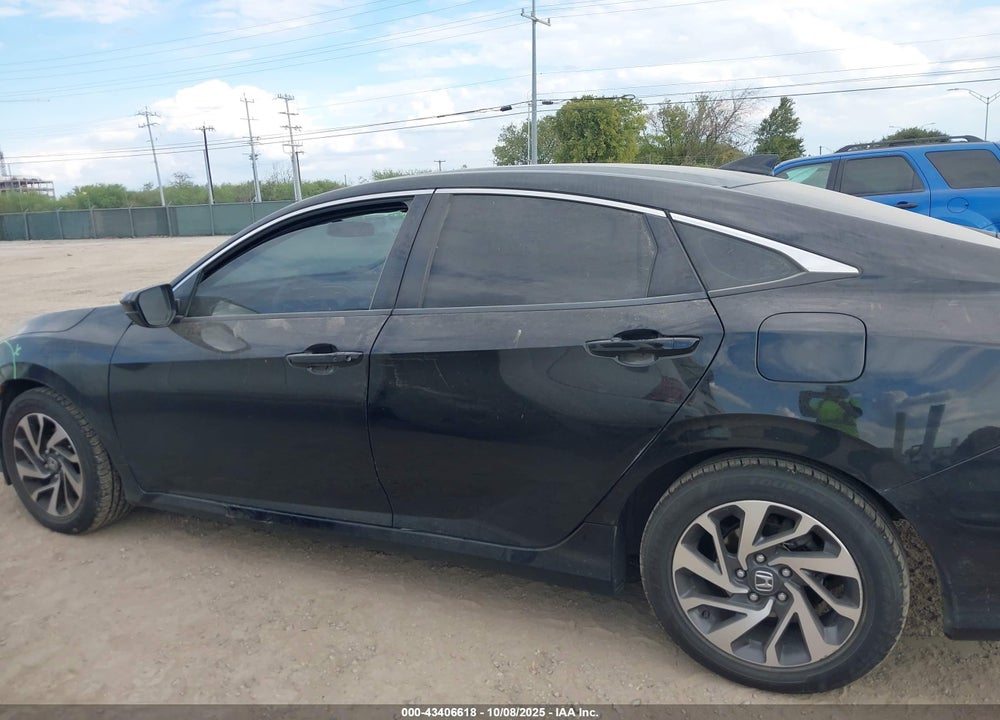 2018 HONDA CIVIC EX VIN: 2HGFC2F74JH542606