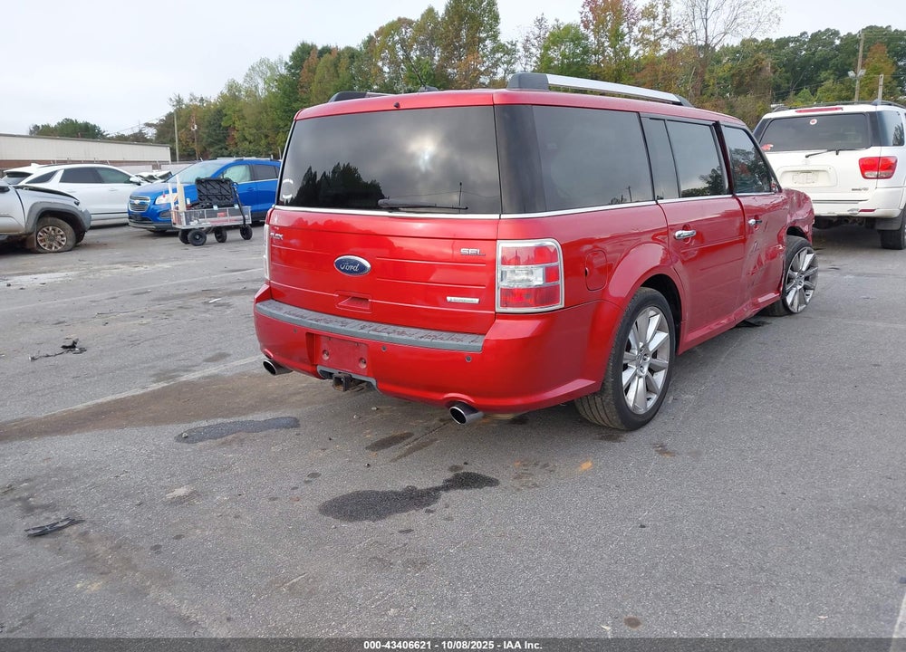 2010 FORD FLEX SEL VIN: 2FMHK6CT1ABA46406