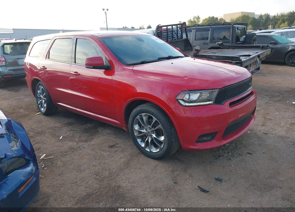 2019 DODGE DURANGO GT PLUS RWD VIN: 1C4RDHDG2KC684472