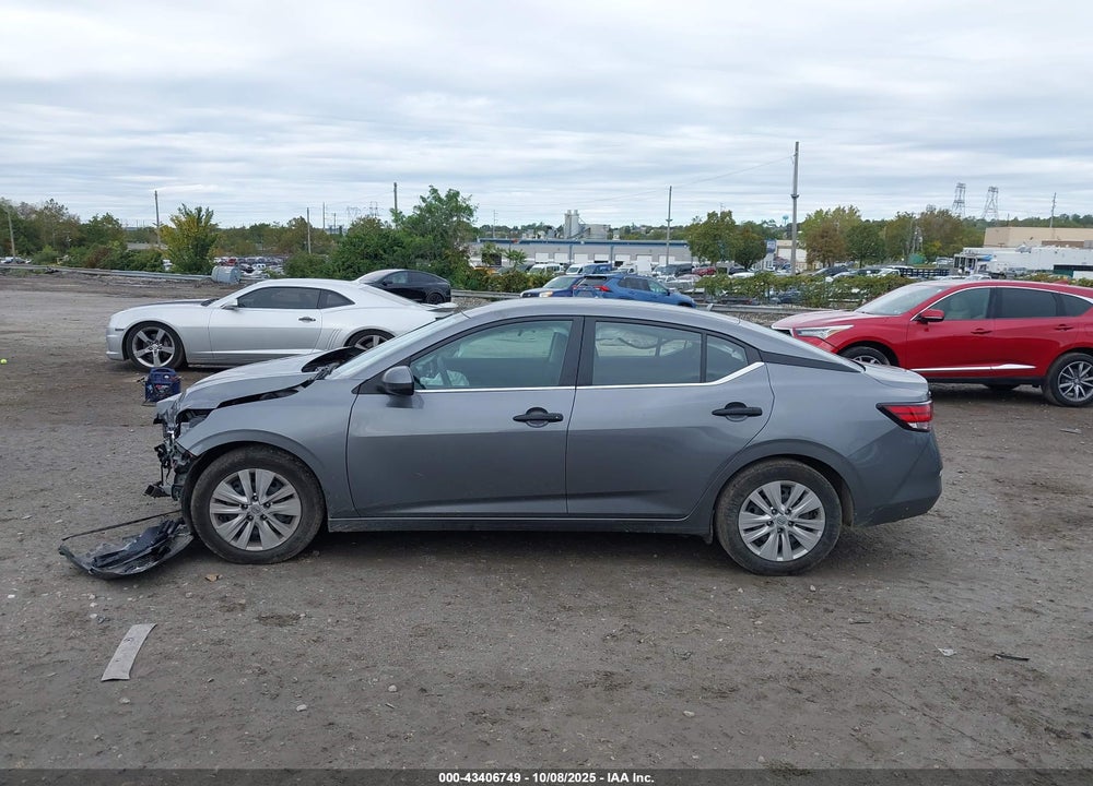 2024 NISSAN SENTRA S XTRONIC CVT VIN: 3N1AB8BV3RY290715