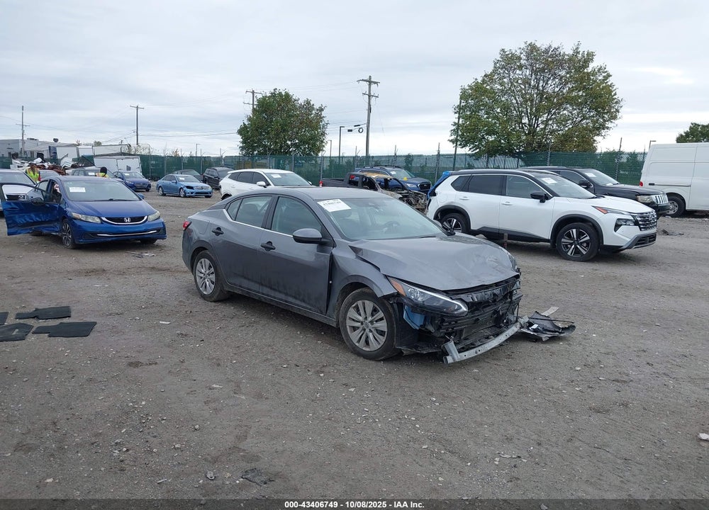 2024 NISSAN SENTRA S XTRONIC CVT VIN: 3N1AB8BV3RY290715