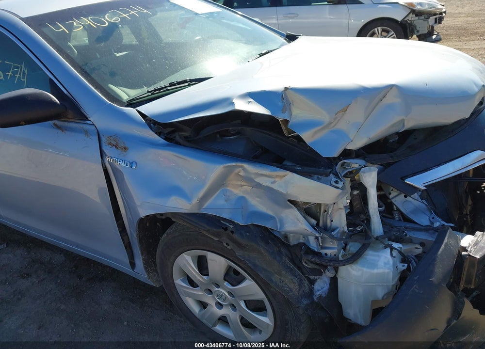 2010 TOYOTA CAMRY HYBRID VIN: 4T1BB3EKXAU125639