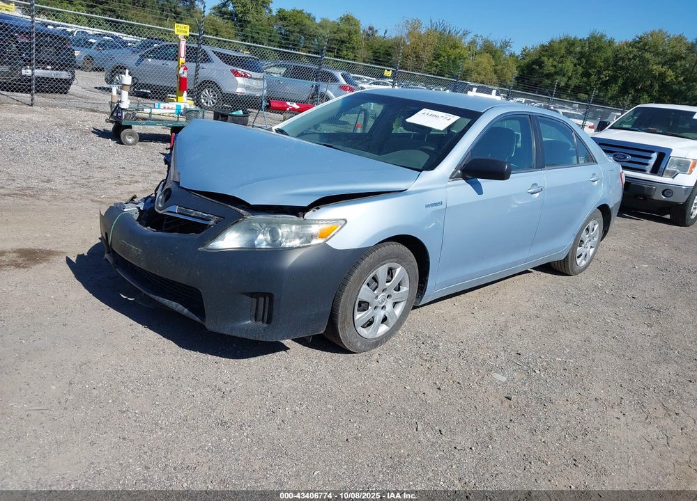 2010 TOYOTA CAMRY HYBRID VIN: 4T1BB3EKXAU125639