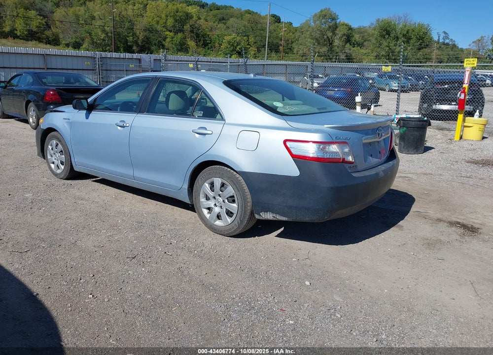 2010 TOYOTA CAMRY HYBRID VIN: 4T1BB3EKXAU125639