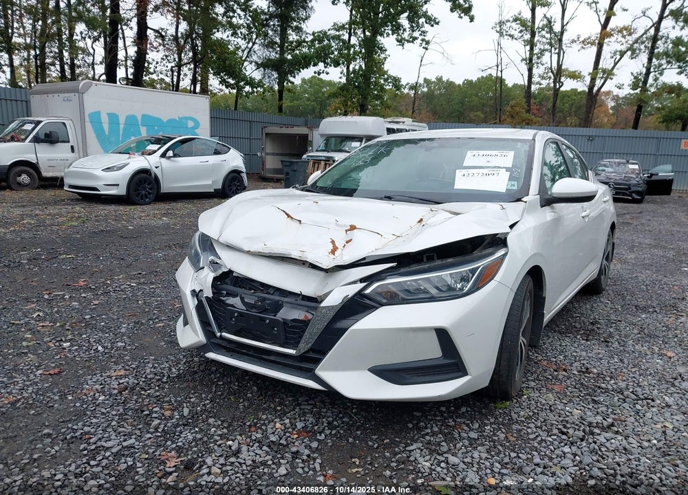 2021 NISSAN SENTRA VIN: 3N1AB8CV2MY233137