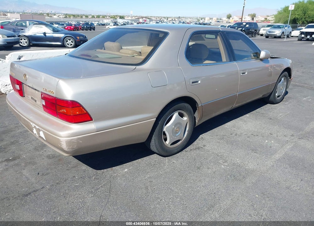 1998 LEXUS LS 400 VIN: JT8BH28F3W0116323