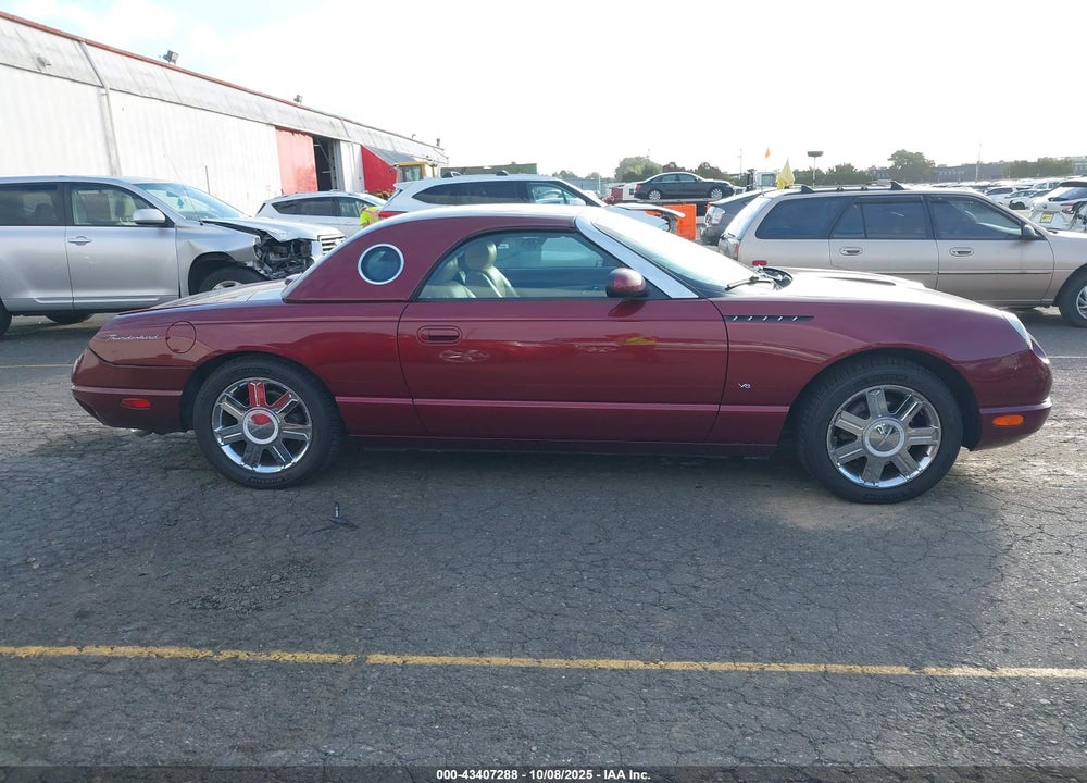 2004 FORD THUNDERBIRD VIN: 1FAHP60A44Y104756